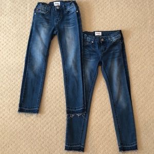 TWIN SALE!! Girls Hudson jeans